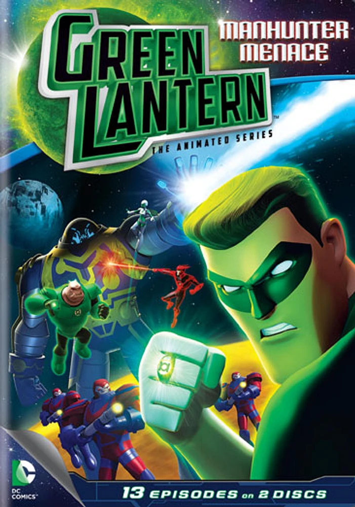 Green Lantern the Animated Series: Manhunter Menace - USED