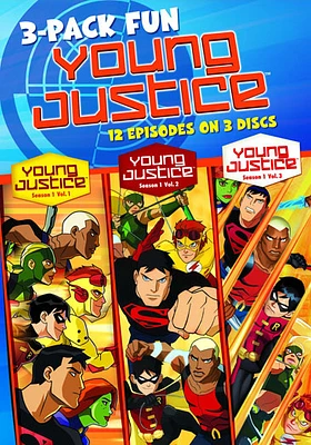 Young Justice: Season 1, Volumes 1-3 - USED