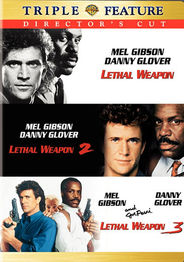 Lethal Weapon 1, 2 & 3 - USED