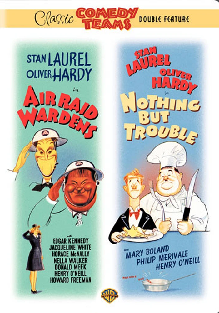 Air Raid Wardens / Nothing But Trouble - USED