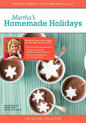 Martha Stewart: Martha's Homemade Holidays - USED