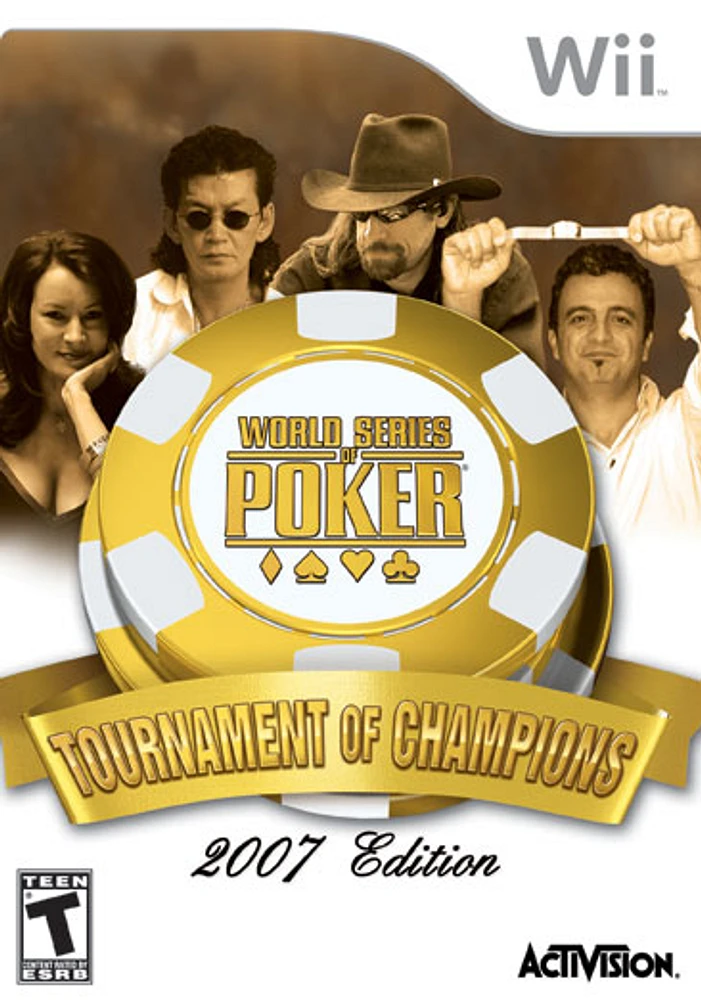 WSOP Tournament Champions - Wii - USED
