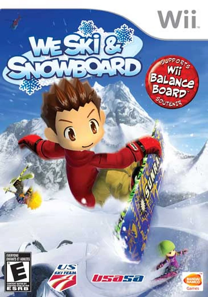 We Ski And Snowboard - Wii - USED