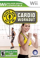 Golds Gym Cardio Workout - Wii - USED