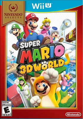 Nintendo Selects: Super Mario 3D World - WU WiiU Wii-u Wii U - USED