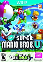 New Super Mario Bros U + New Super Luigi U (2 games on 1 disc) - WU WiiU Wii-u Wii U - USED