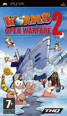 WORMS 2:OPEN WARFARE - PSP - USED