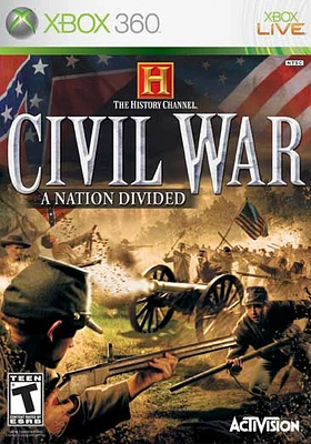 History Ch: Civil War A Nation Divided - Xbox 360 - USED