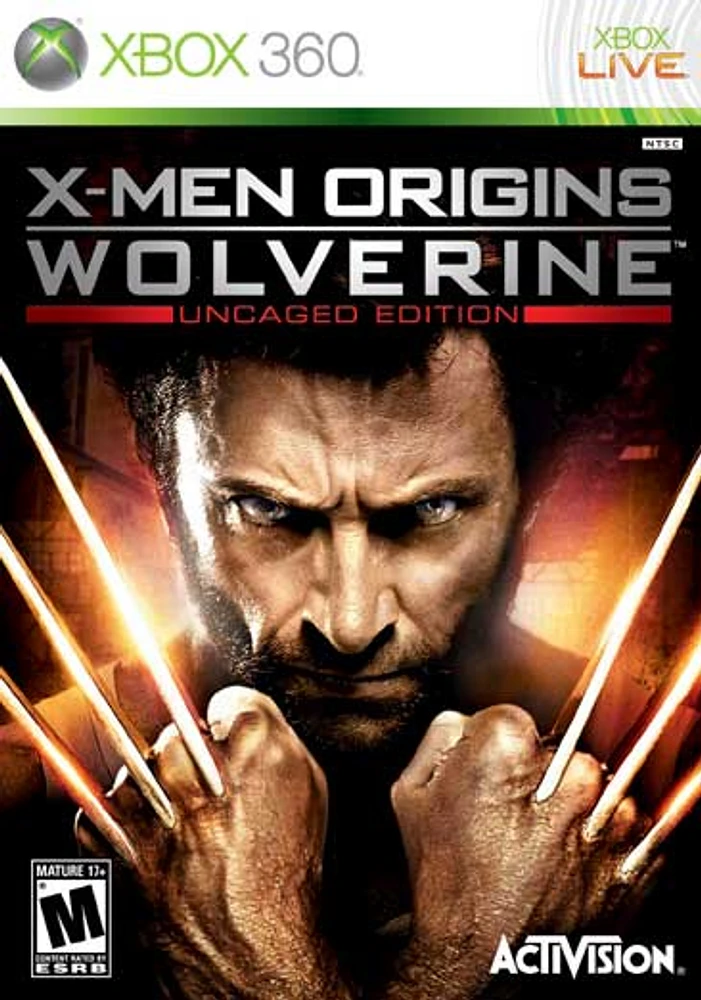 X-Men Origins: Wolverine Uncaged Edition - Xbox 360 - USED