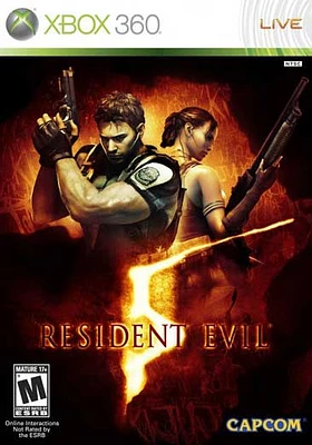 RESIDENT EVIL 5 - Xbox 360 - USED