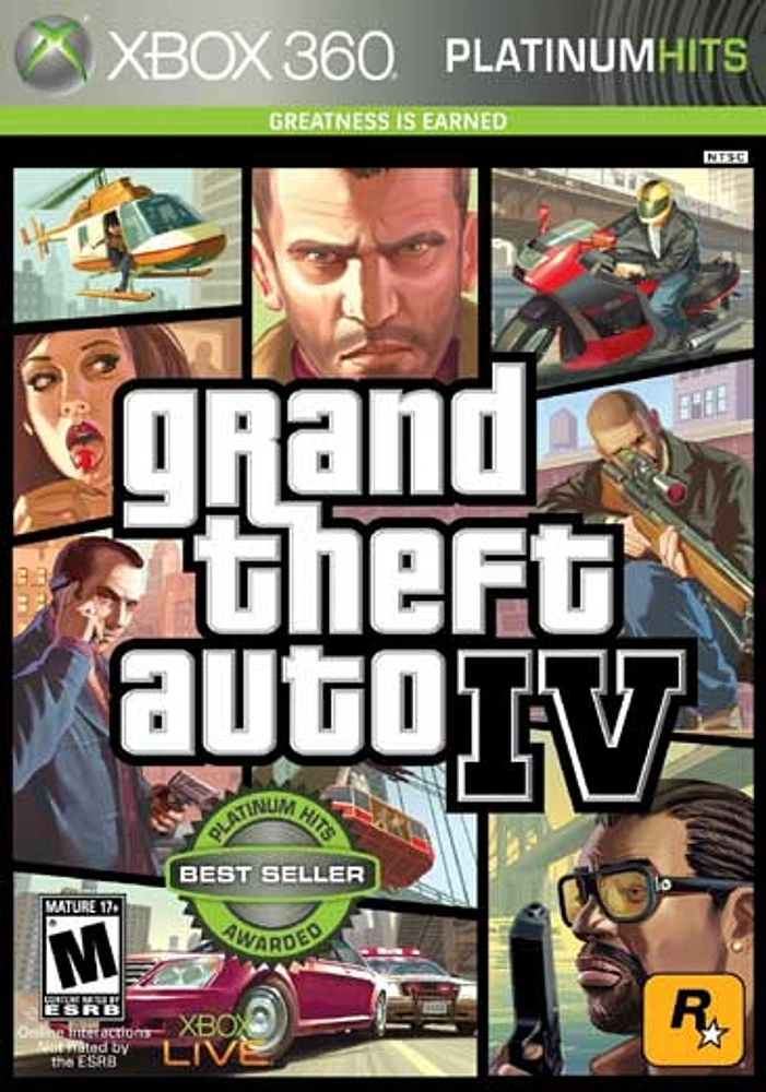 Grand Theft Auto IV - Xbox 360 - USED