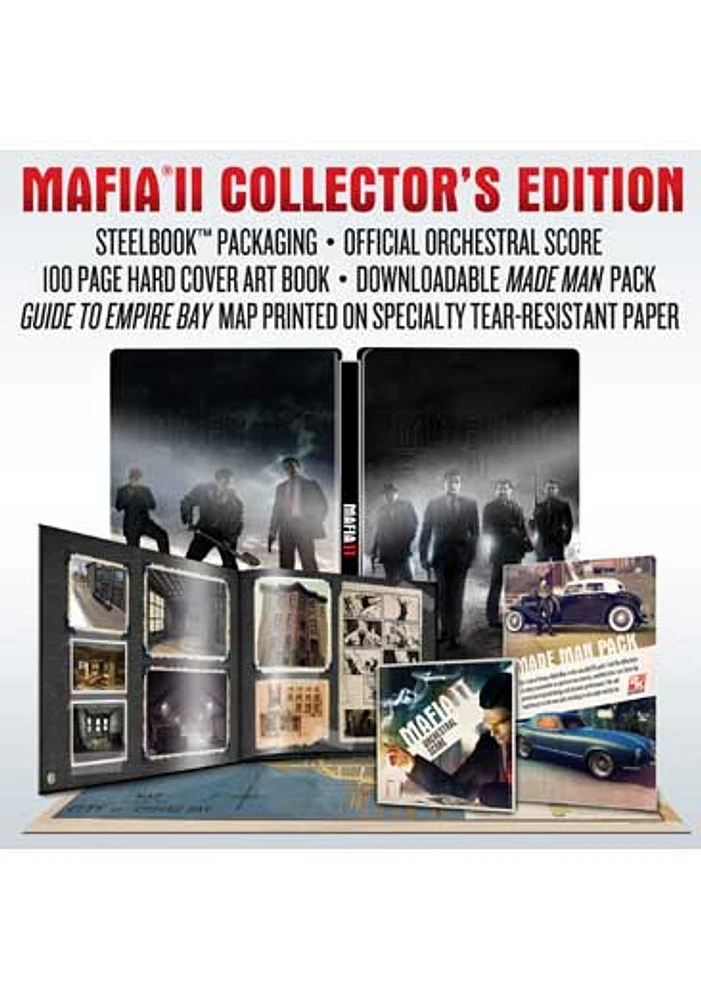 Mafia 2 Collectors Edition - Xbox 360 - USED