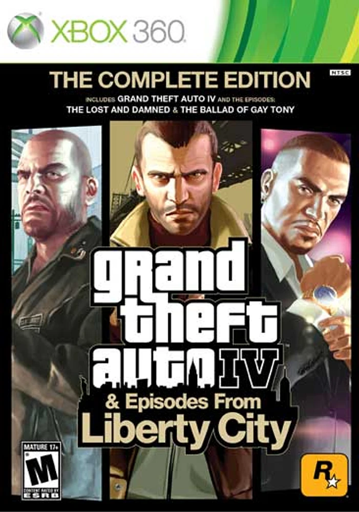 Grand Theft Auto IV Complete - Xbox 360 - USED