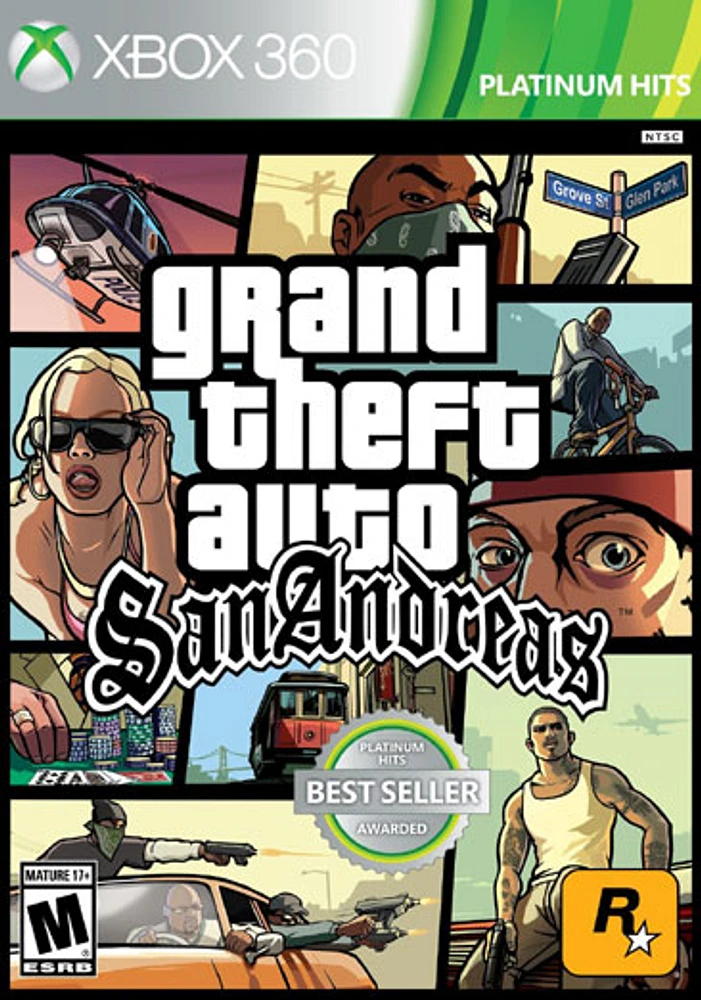 Grand Theft Auto: San Andreas - Xbox 360 - USED