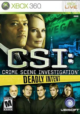 CSI Deadly Intent - Xbox 360 - USED