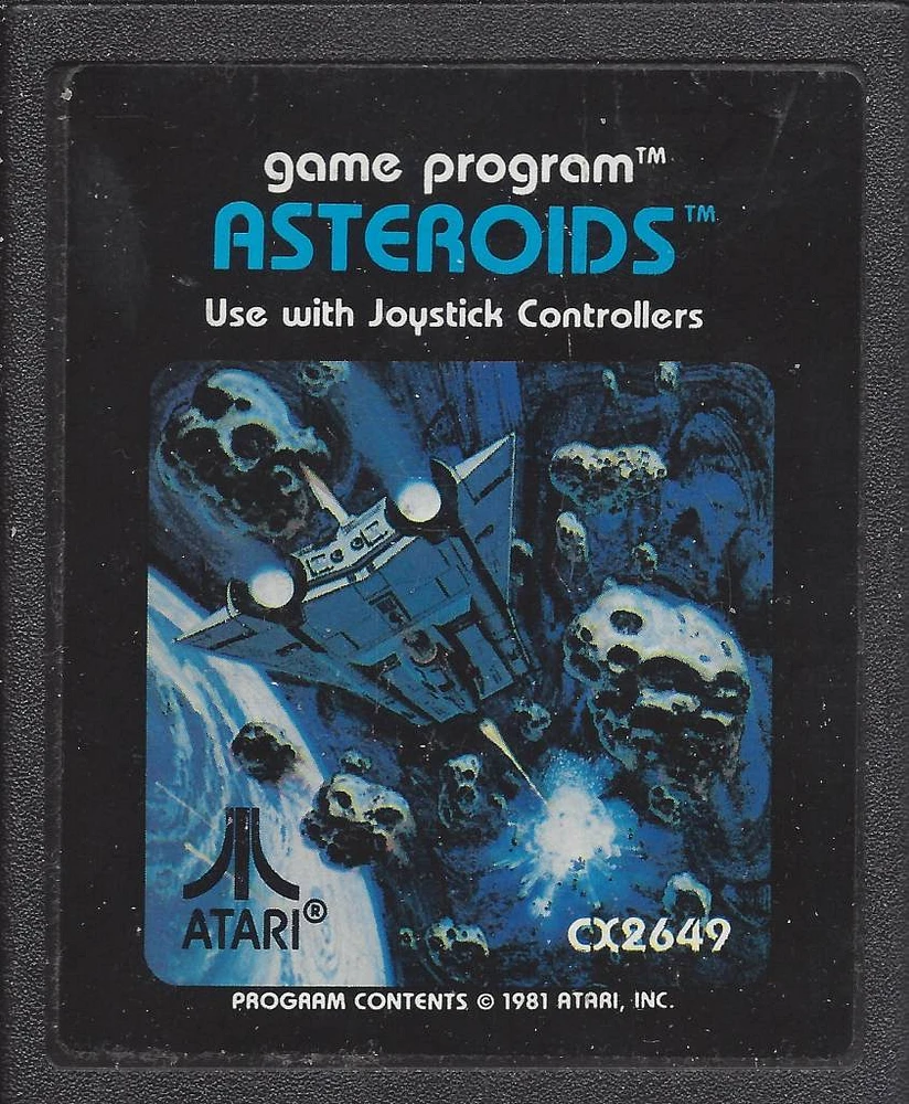 ASTEROIDS - Atari 2600 - USED