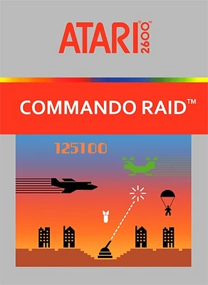 COMMANDO RAID - Atari 2600 - USED