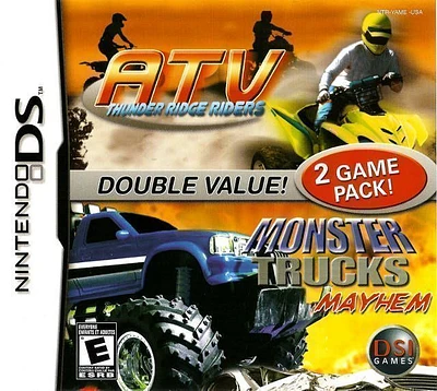 ATV THUNDER RIDGE/MONSTER TRUC - Nintendo DS - USED