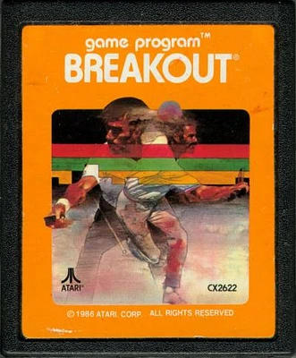 BREAKOUT - Atari 2600 - USED