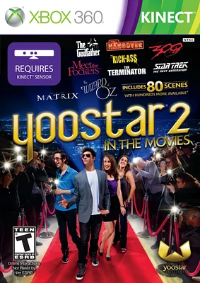 YOOSTAR 2:IN THE MOVIES - Xbox 360 (Kinect) - USED