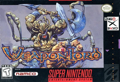 WEAPONLORD - Super Nintendo - USED