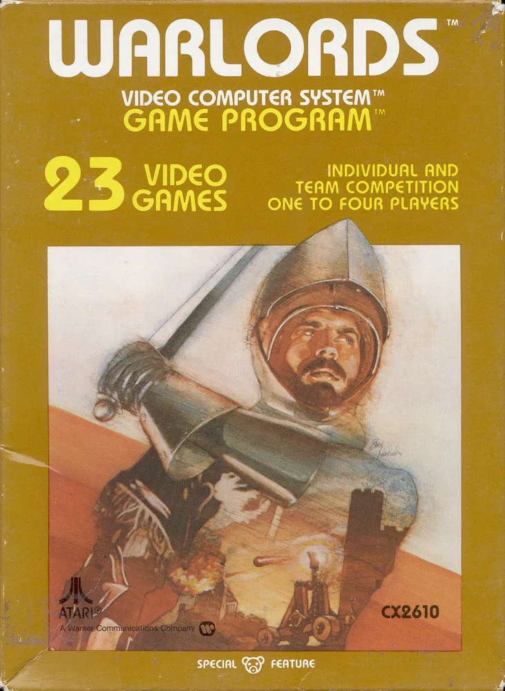 WARLORDS - Atari 2600 - USED