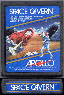 SPACE CAVERN - Atari 2600 - USED