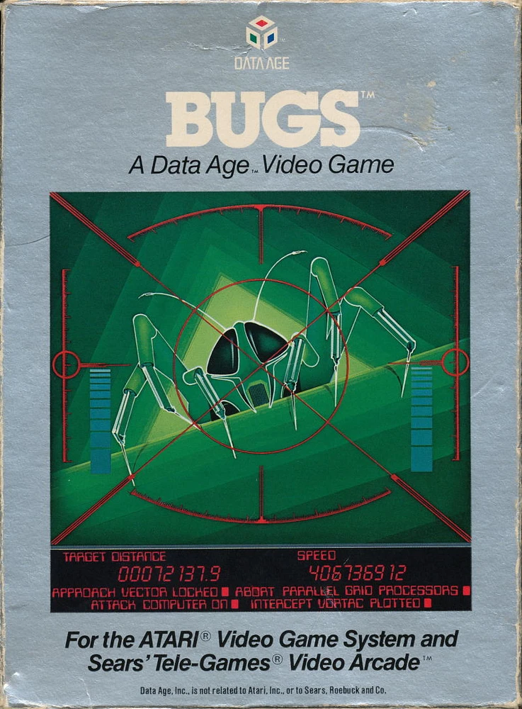 BUGS - Atari 2600 - USED