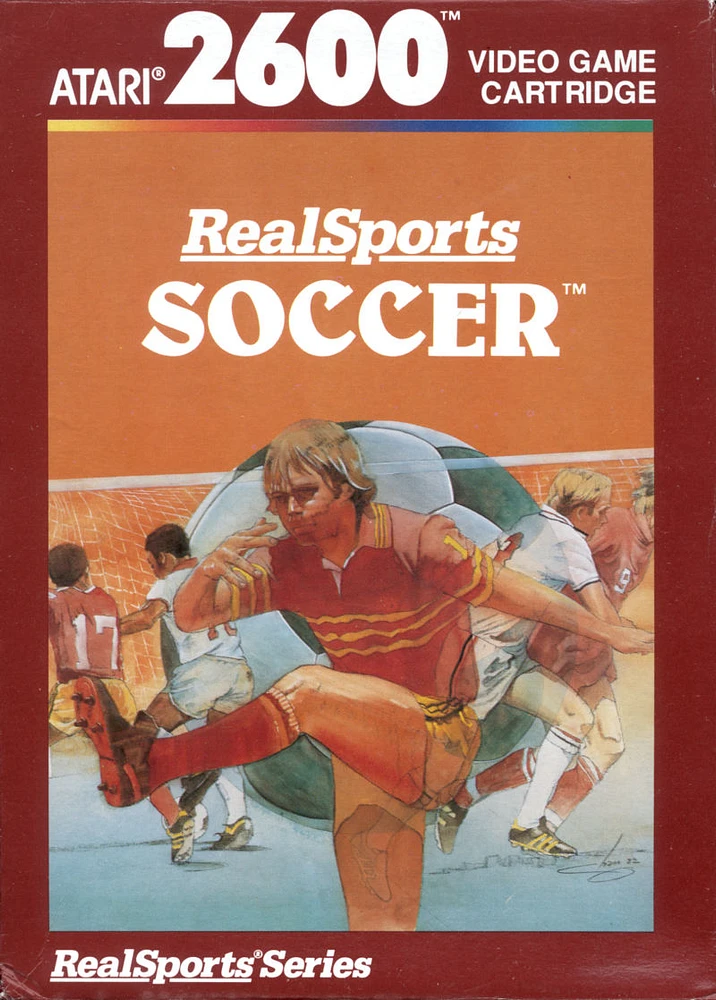 REALSPORTS SOCCER - Atari 2600 - USED