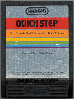 QUICK STEP - Atari 2600 - USED