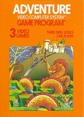 ADVENTURE - Atari 2600 - USED