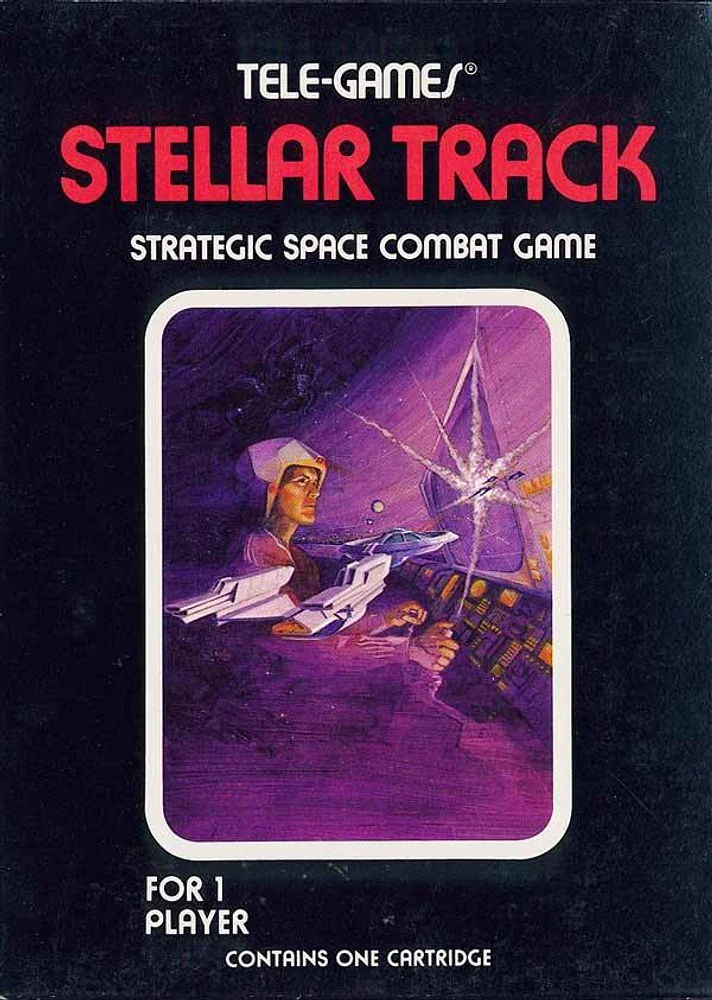 STELLAR TRACK - Atari 2600 - USED