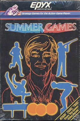 SUMMER GAMES - Atari 2600 - USED