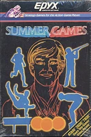 SUMMER GAMES - Atari 2600 - USED