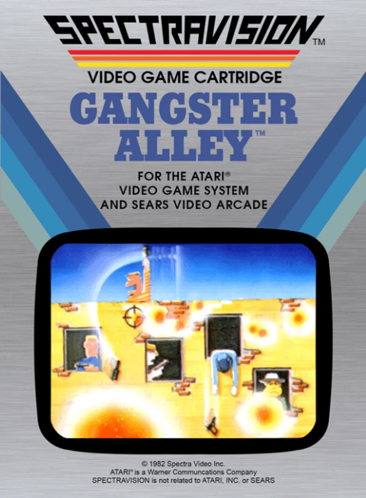 GANGSTER ALLEY - Atari 2600 - USED