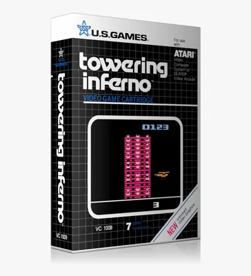 TOWERING INFERNO - Atari 2600 - USED