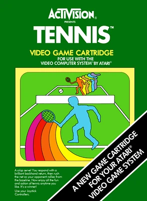 TENNIS - Atari 2600 - USED