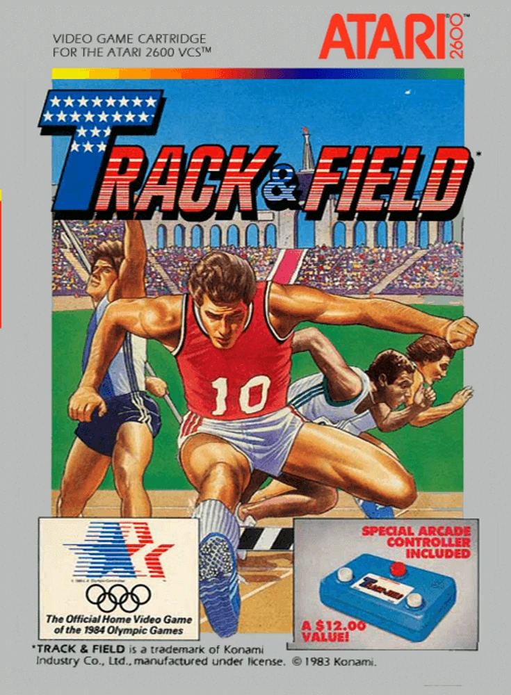 TRACK & FIELD - Atari 2600 - USED