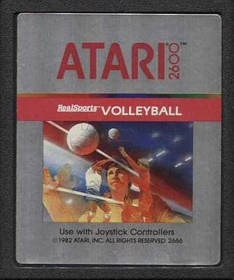 REALSPORTS VOLLEYBALL - Atari 2600 - USED