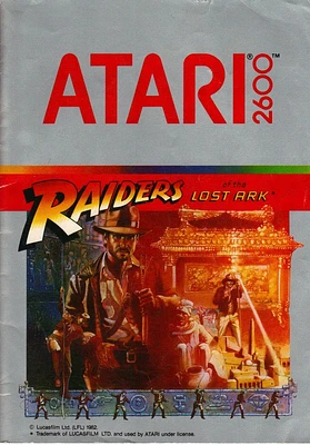 RAIDERS OF THE LOST ARK - Atari 2600 - USED