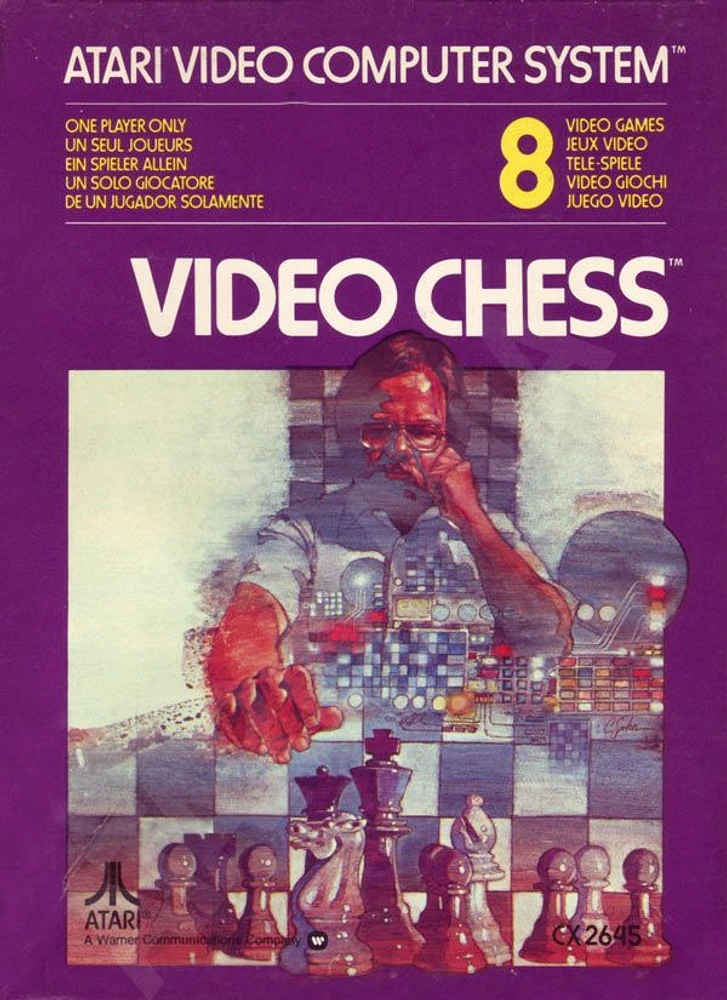 VIDEO CHESS - Atari 2600 - USED
