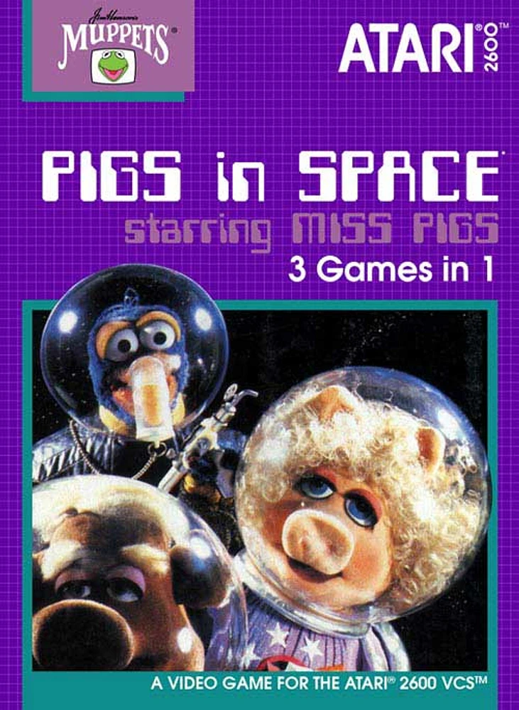PIGS IN SPACE - Atari 2600 - USED
