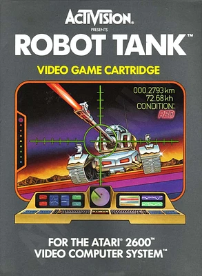 ROBOT TANK - Atari 2600 - USED