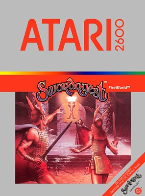 SWORDQUEST:FIREWORLD - Atari 2600 - USED