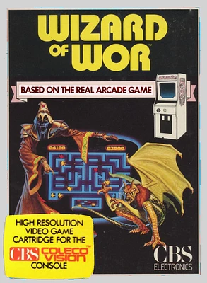 WIZARD OF WOR - ColecoVision - USED