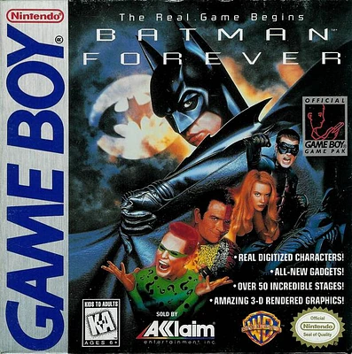 BATMAN FOREVER - Game Boy - USED