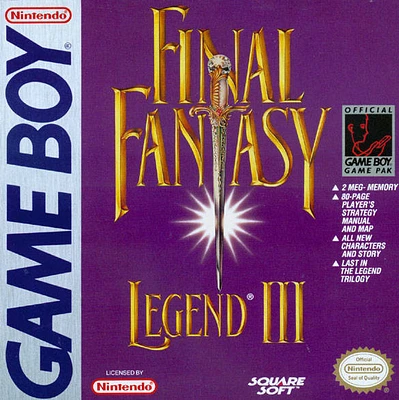 FINAL FANTASY:LEGEND III - Game Boy - USED