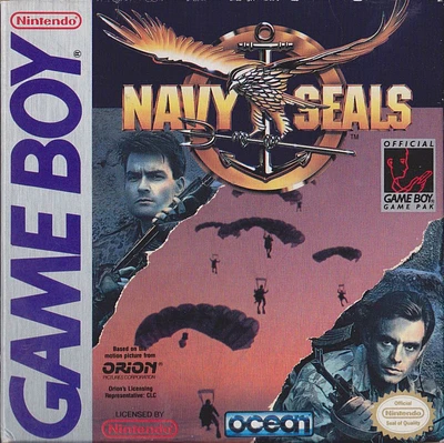 NAVY SEALS - Game Boy - USED