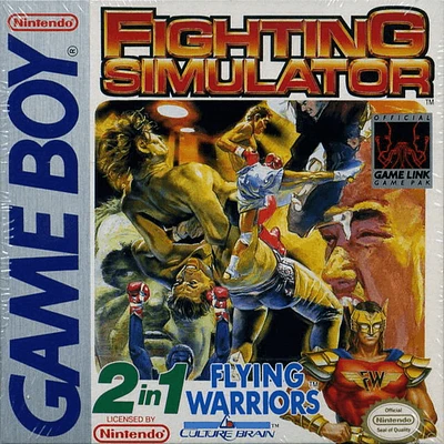 FIGHTING WARRIORS/FIGHTING SIM - Game Boy - USED