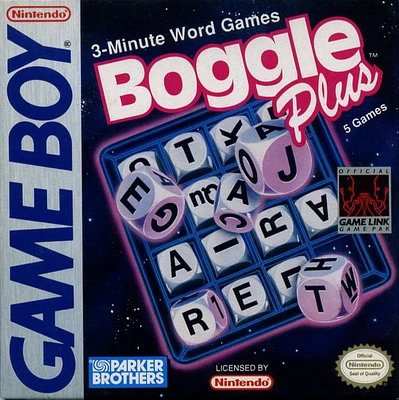 BOGGLE PLUS - Game Boy - USED